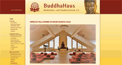 Desktop Screenshot of buddha-haus.de