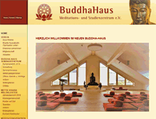 Tablet Screenshot of buddha-haus.de